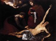 Jusepe de Ribera St Sebastian Tended by the Holy Women France oil painting reproduction